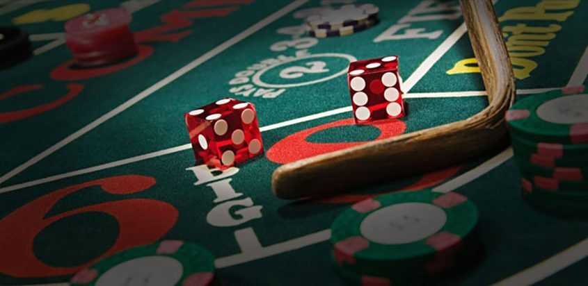 Dice-Craps-Table