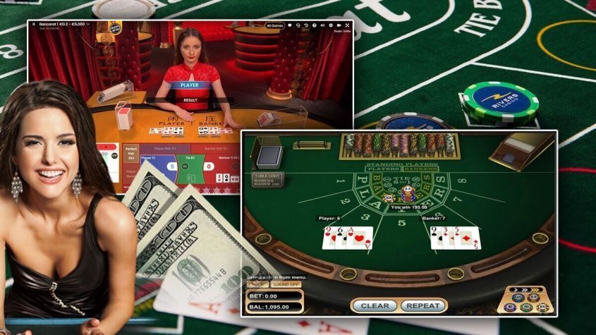 Baccarat, Money, Chips, Dice, Table, Poker