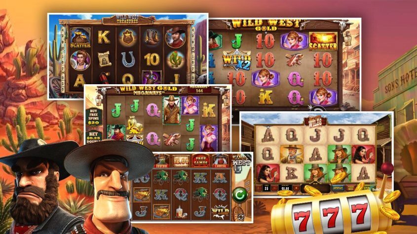 Wild West, Slots, Jewels, Gems, Coins