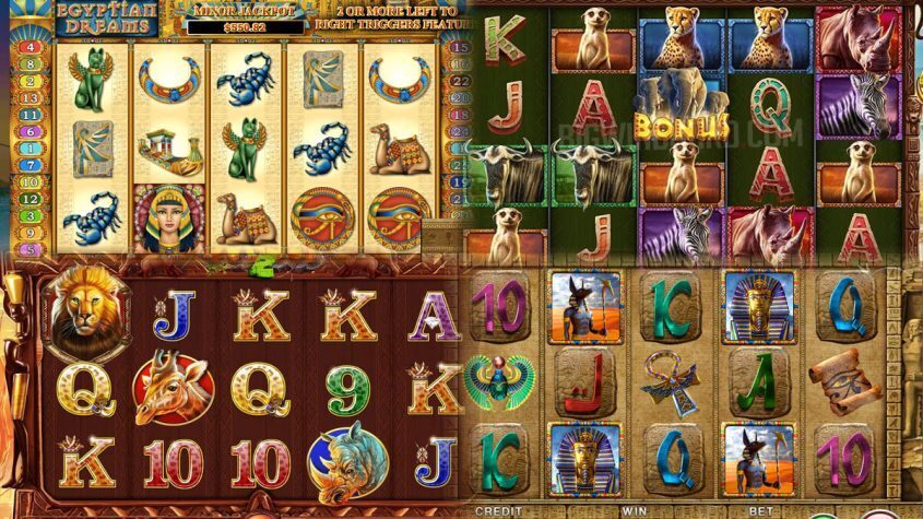 Africa, Slots, Games, Gems, Jewels, Shapes