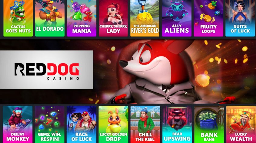 Red Dog, Casino, Slots